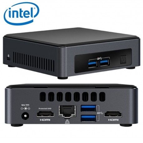 Intel NUC i3 7100U, WiFi, BT, 2xHDMI, M.2